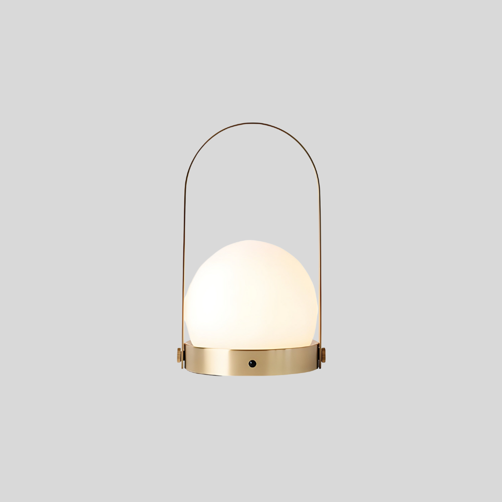 Carrie's Lantern - Modern Wireless Table Lamp with Elegant Design