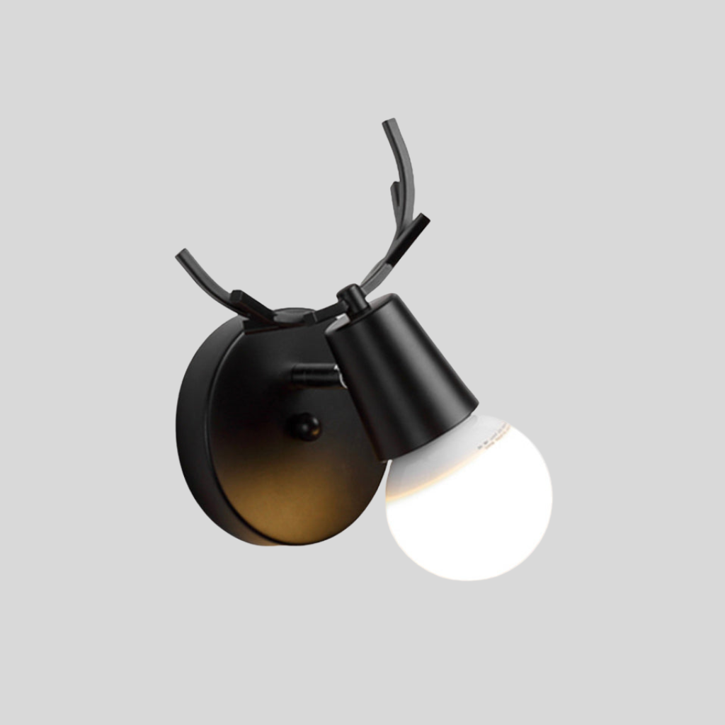 Deer-Shaped LED Wall Light - Modern and Elegant Wooden Design