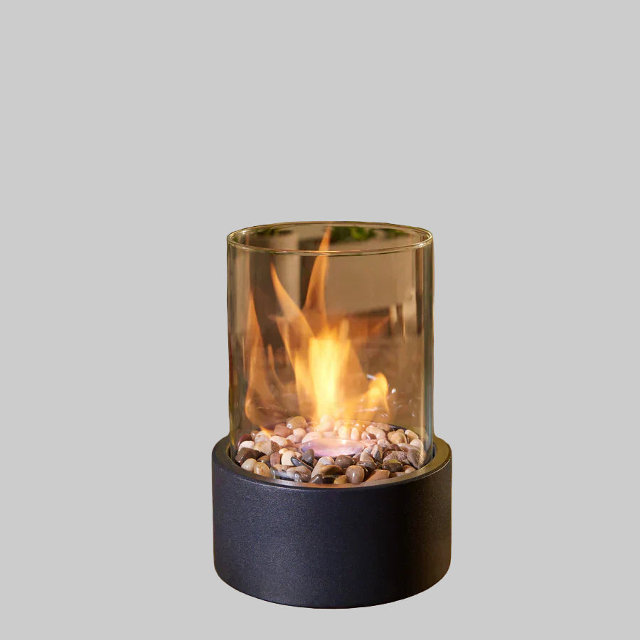 Modern Portable Tabletop Fireplace for a Warm, Cosy Ambience