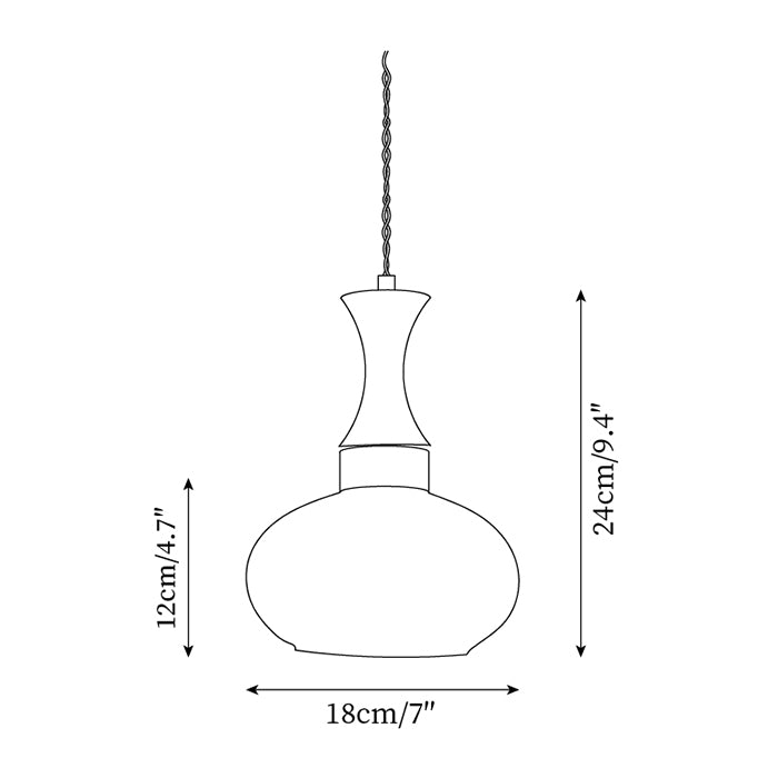 Elegant Hanging LED Pendant Light with Branch-Inspired Design