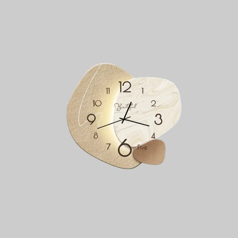 LuxuryClock Decorative Wall Clock – Modern Statement Timepiece for Contemporary Living Rooms